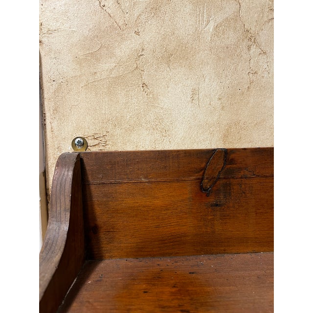 Primitive Pine Hanging Shelf For Sale In Dallas - Image 6 of 14