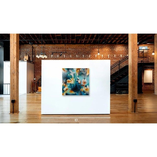 Abstract Daniel Ketelhut, "Flowers of the Abyss" Original Oil on Canvas, 2025 For Sale - Image 3 of 3