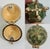 Lot of 2 Decorative Eggs – Abalone Shell Mosaic & Monet Green Enamel Egg Box For Sale In West Palm - Image 6 of 10