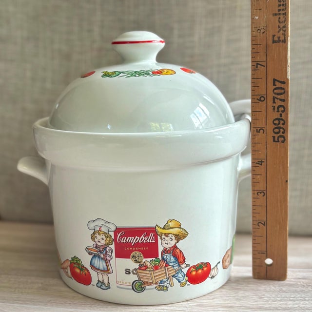 Vintage Campbell's Soup Tureen With Lid & Ladle - By Westwood Ceramic, For Sale - Image 10 of 10