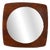 Danish Teak Mirror, 1960s For Sale