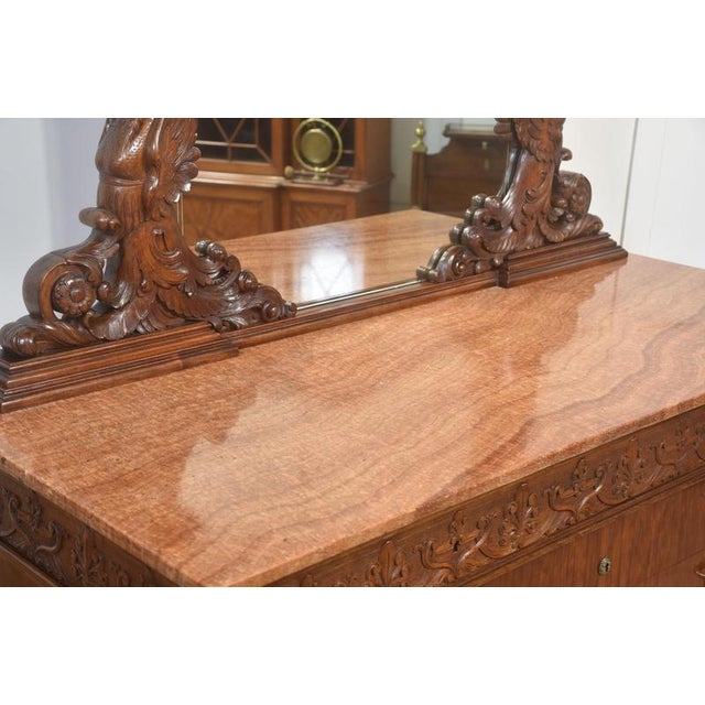Antique Mahogany Dressing Chest, 1800s For Sale - Image 17 of 18