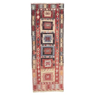 Vintage Turkish Kilim, 1960s For Sale