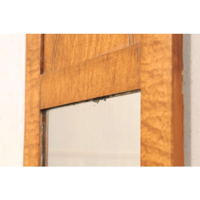 Swedish Karl Johan Birch Mirror, Circa 1840 For Sale - Image 10 of 11