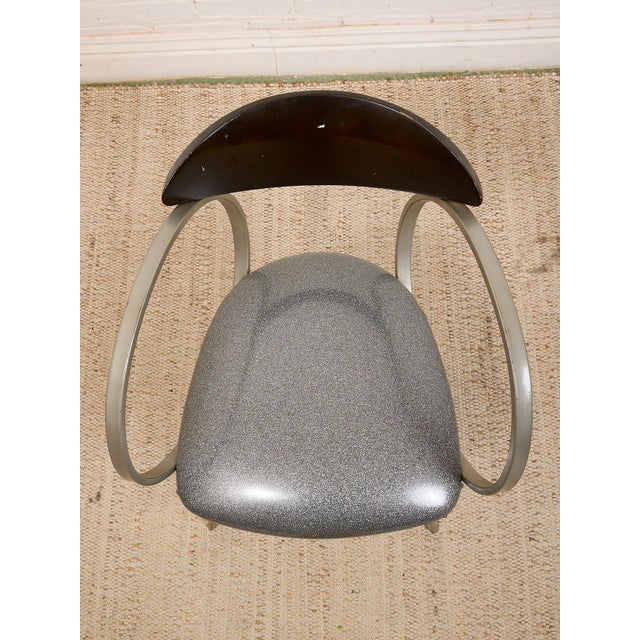Metal Mid 20th Century Atomic Retro Chair For Sale - Image 7 of 11