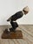 Folk Art Carved Wooden Ice Skater For Sale - Image 4 of 11
