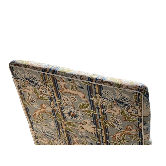 Pair Bradstreet Armchairs in Cowtan & Tout For Sale In Houston - Image 6 of 17