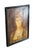 English Antique English Tin Portrait Painting Queen Alexandra of Denmark Pub Art Sign 48" For Sale - Image 3 of 13