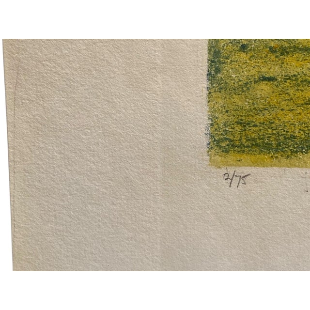 Enid Chauvin, Spanish Beach, Colour Lithograph, 1970s For Sale - Image 4 of 15