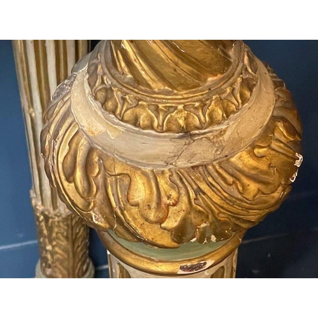 18th C Italian Neoclassical Parcel Gilt Console For Sale In Dallas - Image 6 of 9