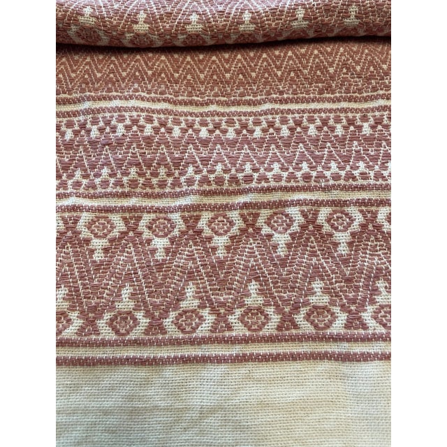 Handwoven runner or throw from the Atitlan region of Guatemala. Woven by Mayan women over a period of four weeks on a...