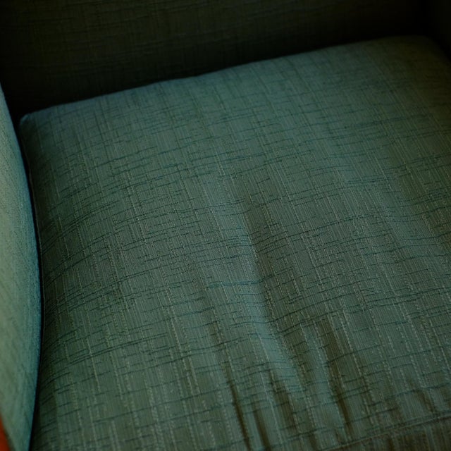 Art Deco Green Armchair For Sale - Image 11 of 18