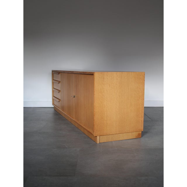 Vintage German Sideboard in Oak from WK Møbel, 1960s For Sale - Image 8 of 12