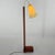 Wood & Brass Floor Lamp, Germany, 1950s For Sale - Image 10 of 11