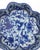 19th Century 19th Century Blue and White Lobed Dish, Japan For Sale - Image 5 of 7