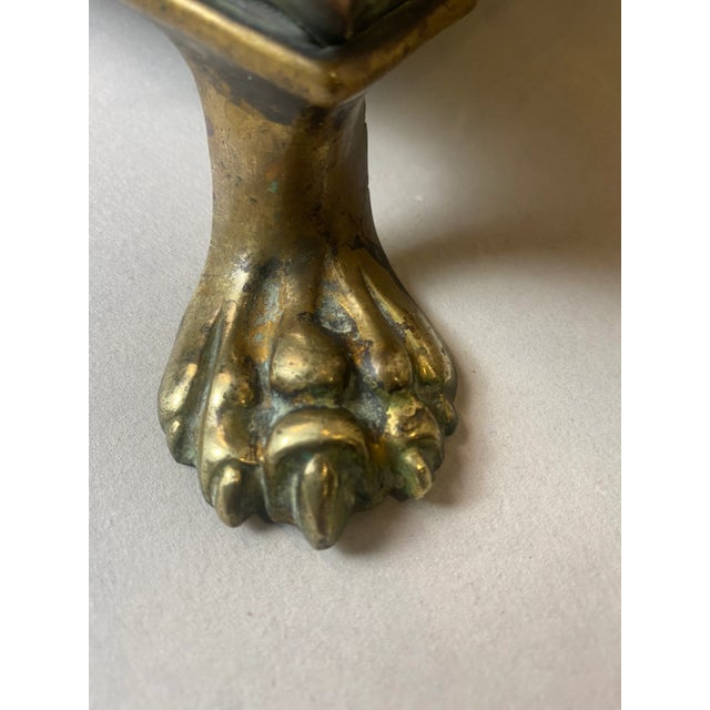 Metal Antique English Regency Copper and Brass Coal Hod/Scuttle For Sale - Image 7 of 11
