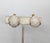 Mid-Century Modern Vintage 1960s Signed Vendome Goldtone Pavé Round Clear Rhinestone Half Hoop Clip Earrings-2 Pieces For Sale - Image 3 of 10