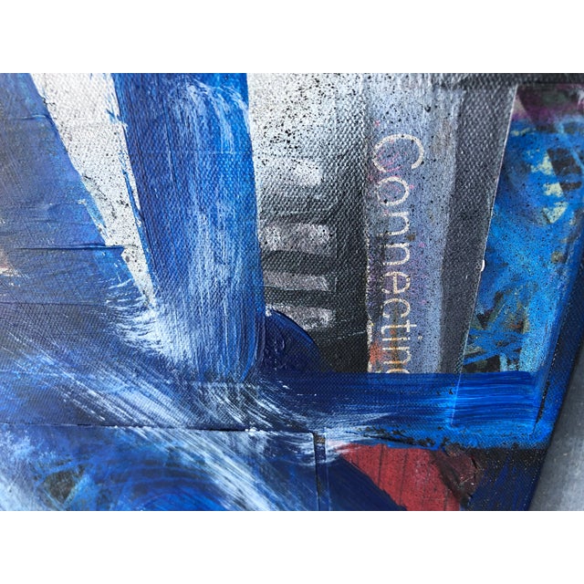 Contemporary Contemporary Original Mixed Media Artwork by CL Auker, New York New York For Sale - Image 3 of 4