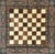 Vintage Marquetry Wood and Mother of Pearl Inlay Folding Game Table For Sale - Image 9 of 10