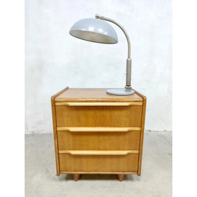 Light up your room! this timeless original vintage design desk lamp was designed by h. Busquet in 1932 for hala zeist....