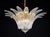 Italian Palmette Murano Glass Chandelier by Fabio LTD For Sale - Image 6 of 7