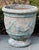 Pair Anduze-Form Planters, Festoon Relief, Glazed Terracotta For Sale - Image 12 of 16