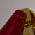 1960s Stilnovo Perforated Red Metal and Brass Articulating Sconces - a Pair For Sale - Image 15 of 18