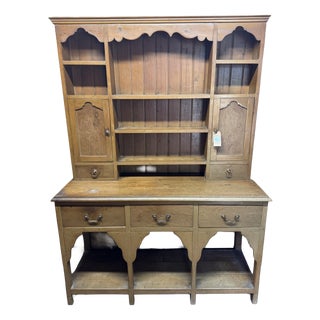 Welsh Dresser in Pine, 1880 For Sale