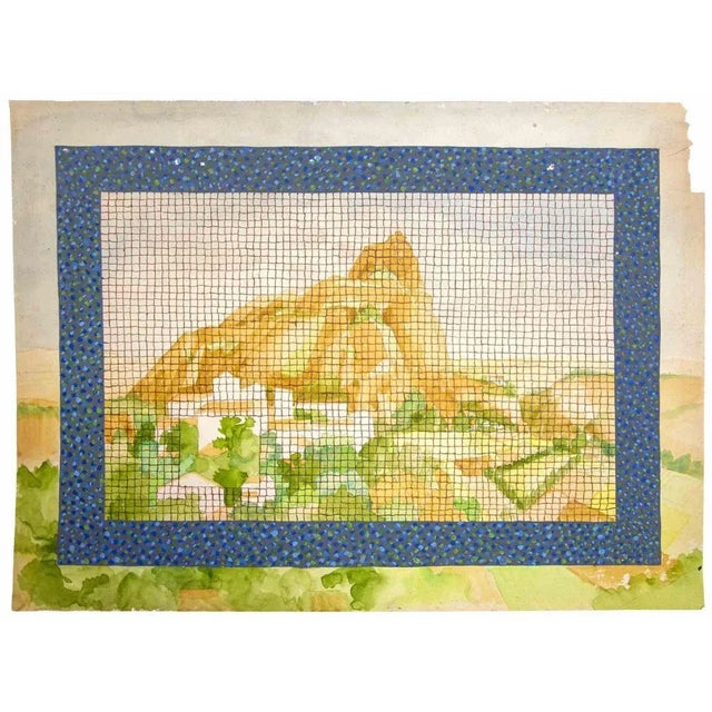 Landscape is an original artwork realized in 1980 by the italian Contemporary artist Leo Guida (1992 - 2017). Original...