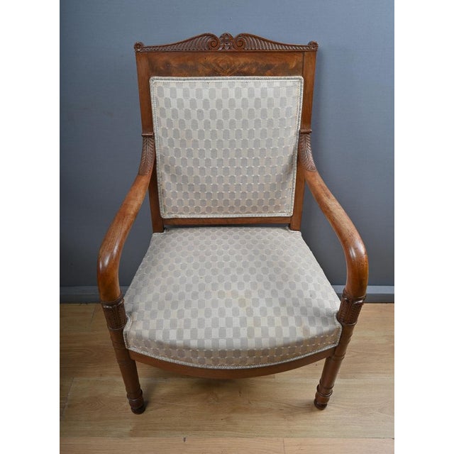 Empire Armchairs, Early 19th Century, Set of 2 For Sale - Image 9 of 18