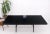 Black Lacquer One Leaf X Base Gibbings Trestle Dining Table by Widdicomb For Sale - Image 9 of 13