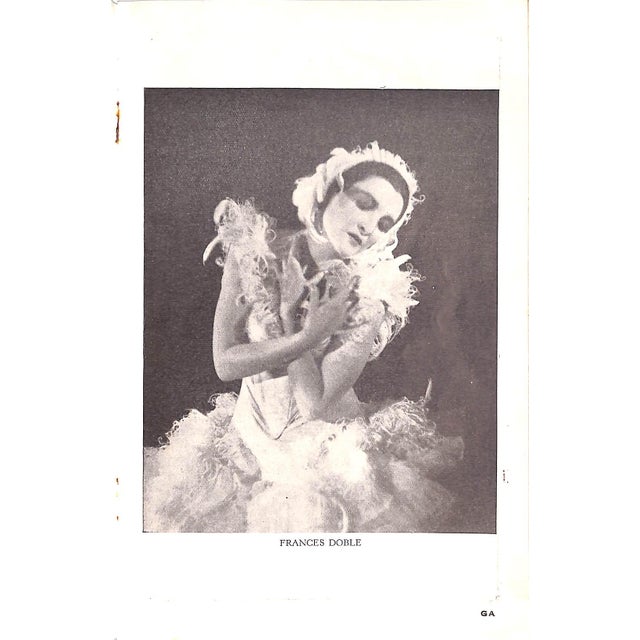 Paper Frances Doble in "Ballerina" 1933 For Sale - Image 7 of 8