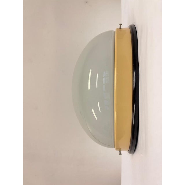 Plastic Bauhaus Bakelite Ceiling Light, 1940s For Sale - Image 7 of 10