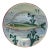19th Century Majolica Palissy Porcelain Fish Wall Platter For Sale