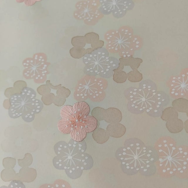 Not Yet Made - Made To Order Cherry Blossom Mural Hand Painted Silk Wallpaper Bedroom Feature Wall Panels For Sale - Image 5 of 5