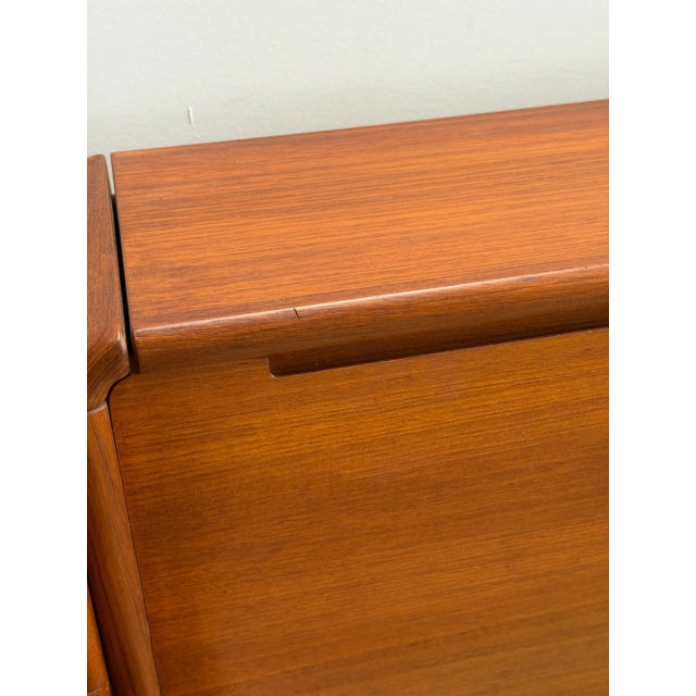 Vintage Danish Teak California King Bed For Sale - Image 12 of 18