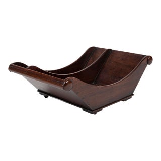 !9th Century English Mahogany Cheese Server For Sale