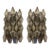 Contemporary and luxury wall sconces with fumè “poliedri” murano glass in venini style. glass elements are blown inside a...