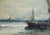 Nautical Oil Painting Edward Aubrey Hunt 1855-1922 Hammer Prices to $53,000 For Sale - Image 4 of 8