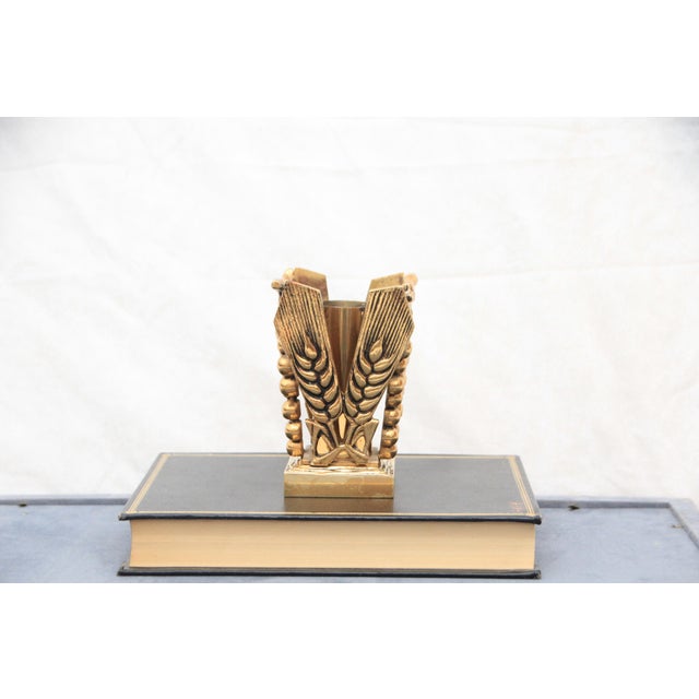 1950s Gold Bronze Candleholder, 1950s For Sale - Image 5 of 18