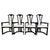 Italian Lacquered Wood Dining Chairs, 1980s, Set of 4 For Sale - Image 9 of 9
