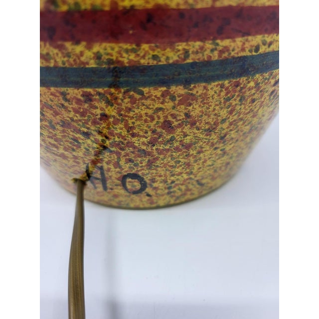 Ceramic Ceramic Lamp by Hubert Olivier, France, 1980 For Sale - Image 7 of 17