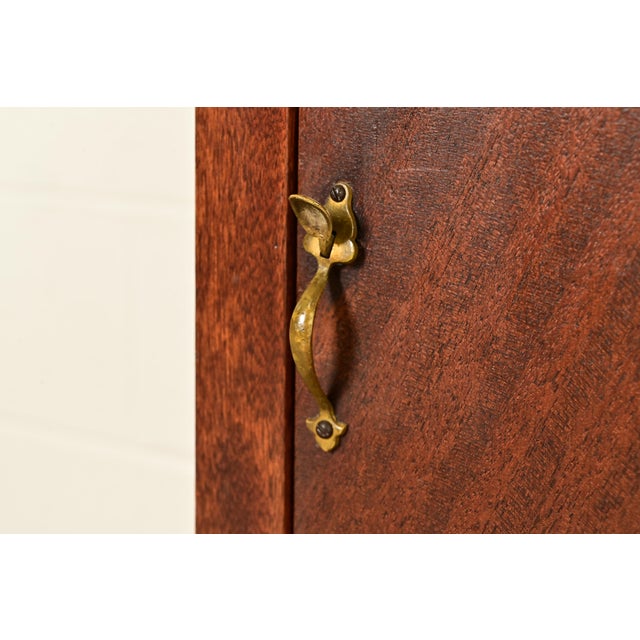 Early 20th Century Antique Arts & Crafts Mahogany Music Cabinet, Circa 1900 For Sale - Image 5 of 11