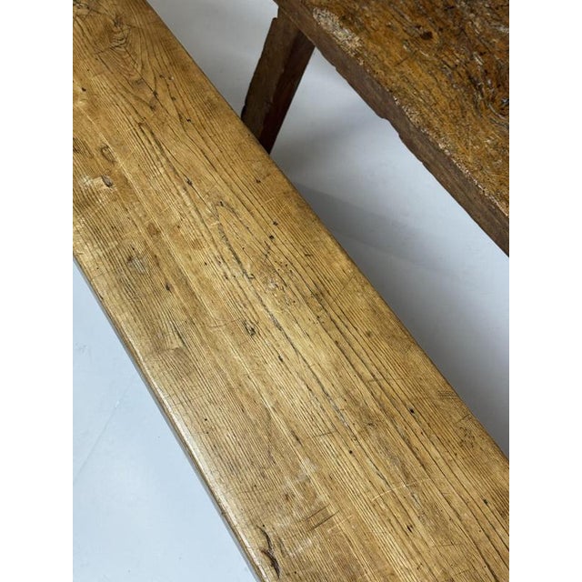 Country Dining Room Benches, Set of 2 For Sale - Image 6 of 18