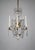 Versailles, Rococo style Chandelier, Ebony, Dark oxidised and lacquered brass, Clear Basic by Scholer Crystal Austria...
