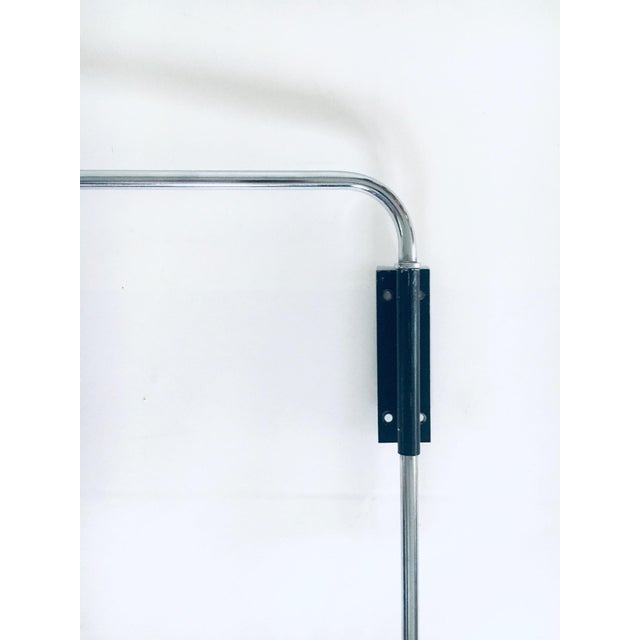 Black Mid-Century Modern Elbow Wall Lamp, Germany, 1960s For Sale - Image 8 of 18