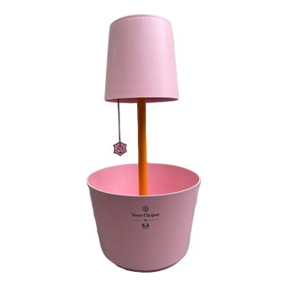Veuve Clicquot Ponsardin "Ice Lounge" by Studio 5.5 Champagne Ice Bucket / Lamp For Sale