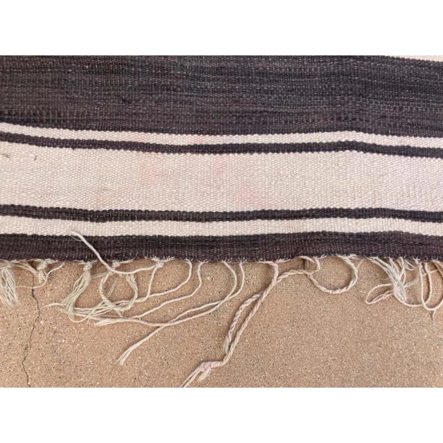 Tribal Moroccan Vintage Tribal Kilim Textile, circa 1960 For Sale - Image 3 of 13