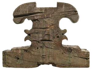 18th Century Wooden Bell Yoke