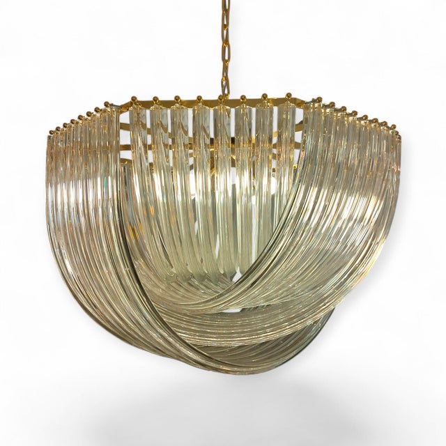 Vintage Murano Hanging Lamp by Paolo Venini, 1930s For Sale - Image 6 of 6